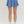 Blue Pleated Skirt w Shorts Underlayer