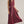 Sleeveless Burgundy Midi Dress w Contrast Piping & Belt