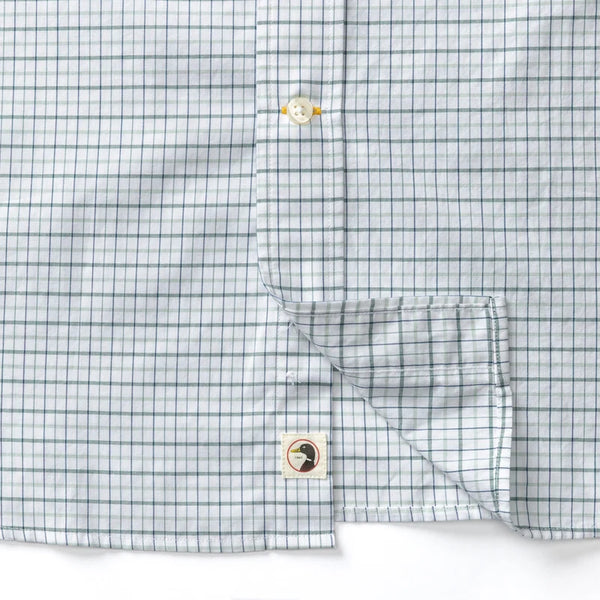 Cotton Cashmere Poplin Sport Shirt - Spruce Mist