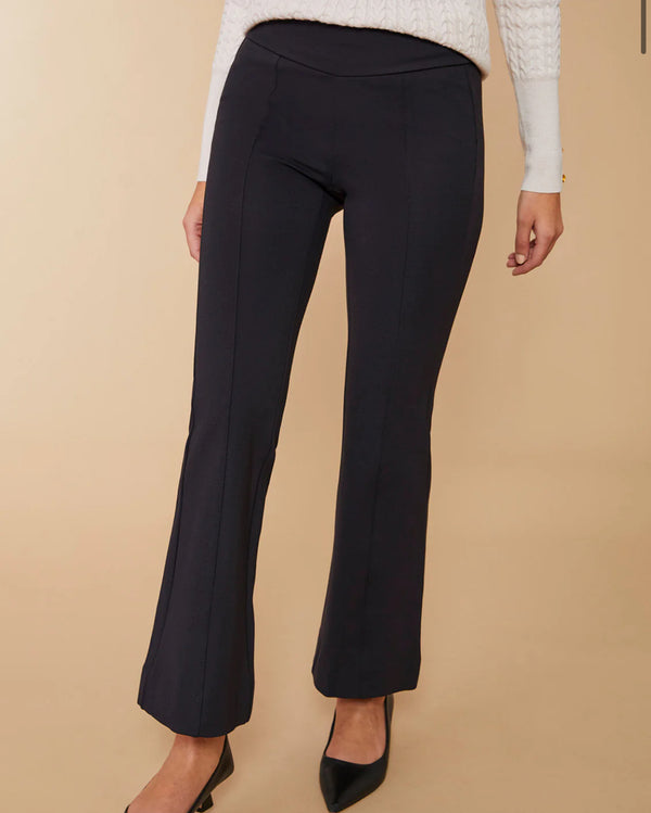 Brooke Pull-On Ponte Trouser Black