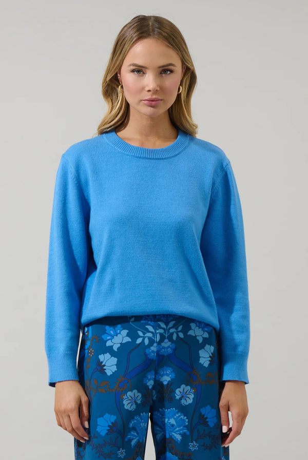 Tiffani Round Neck Knit Sweater