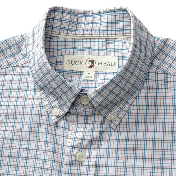 Performance Poplin Sport Shirt - Midnight Teal