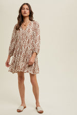 Ikat Mini Dress