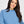 Balloon Slv Mock Neck Sweater Azure