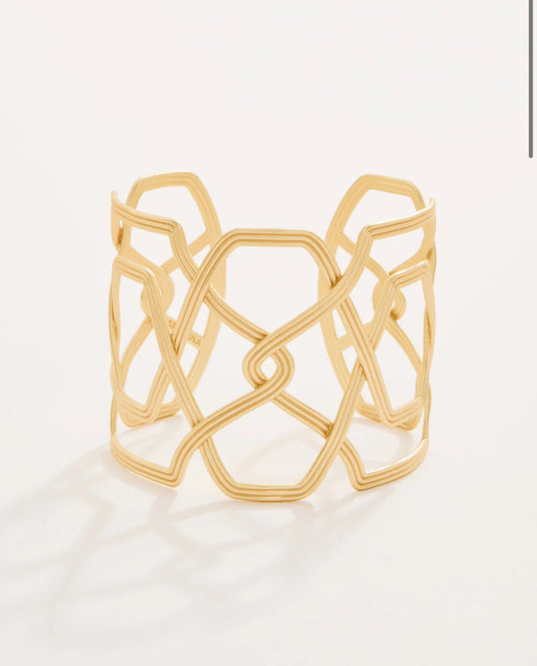 Trellis Cuff Gold