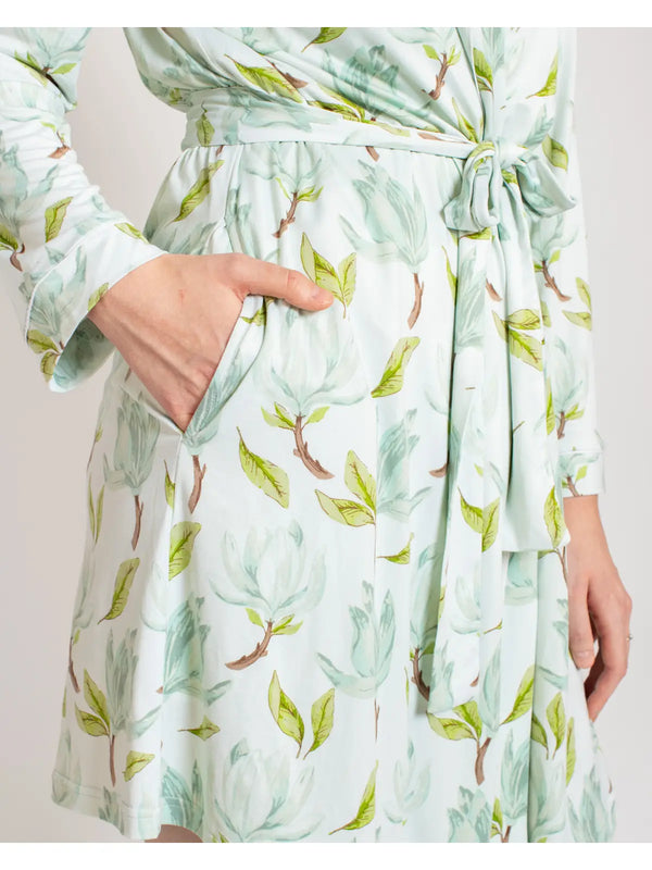 Audrey Robe Aqua/Multi