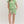 Green Gingham Print Shorts featuring Drawstring Waist