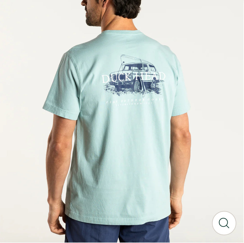 '78 Road Trip Short Sleeve T-Shirt: Seaboard Green