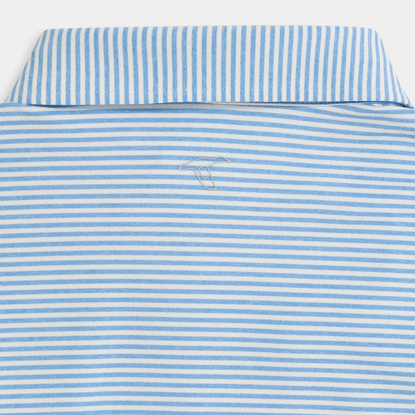 Blissful Blue Bates Performance Polo