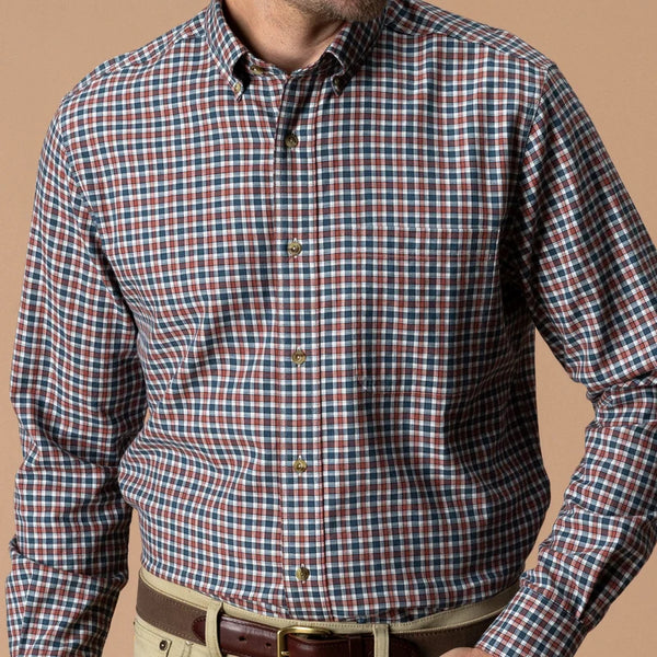 Cotton Wool Sport Shirt - Stormy Teal