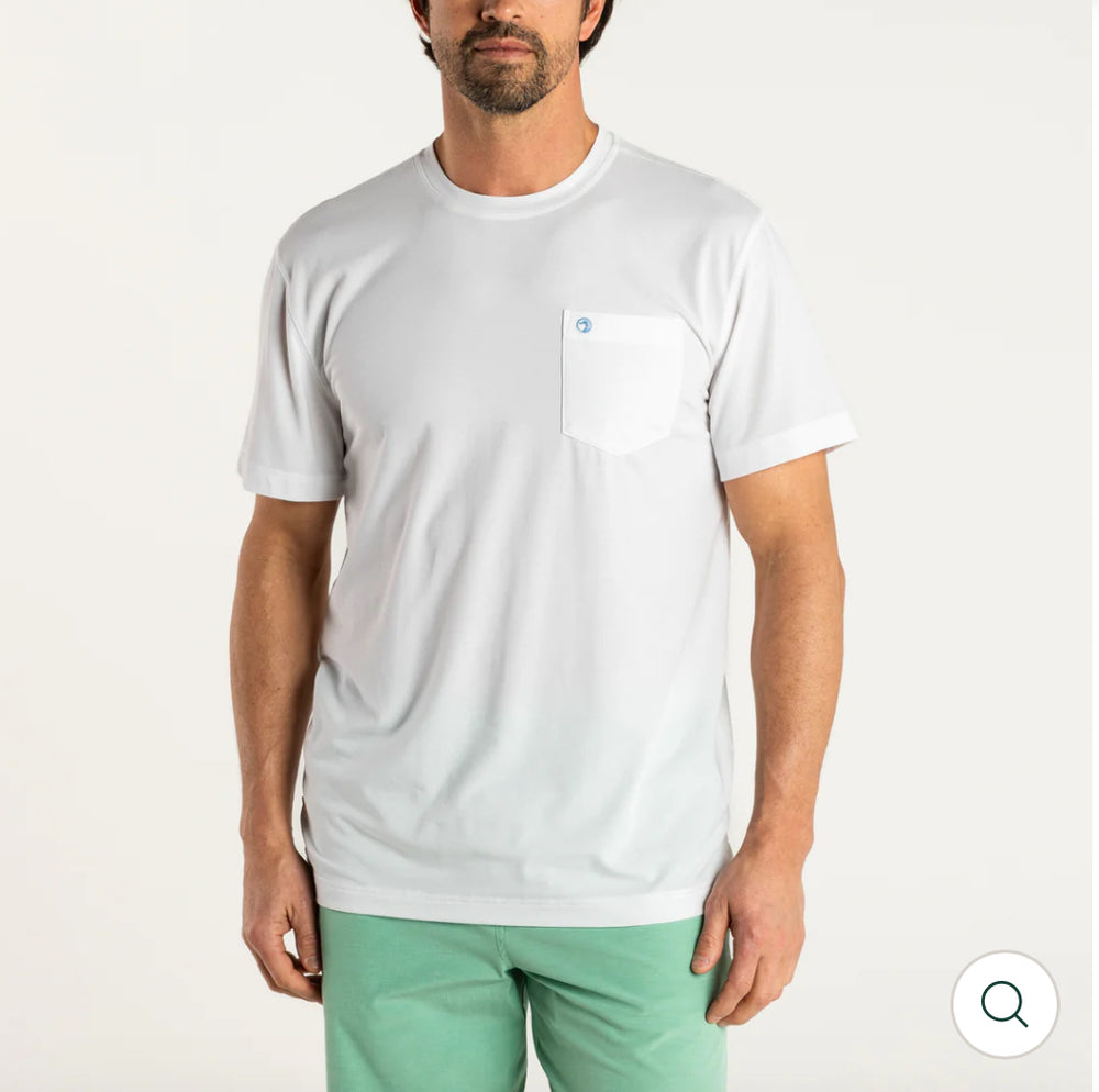 Windward Performance T-Shirt: White