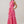 Darvy Pink & Orange Checker Cileah Collared Maxi Dress