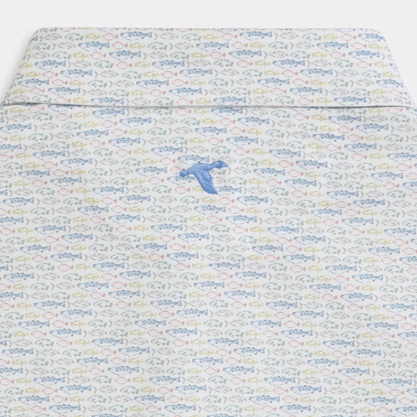 Shoreline Catch Printed Performance Polo