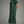 Green Eyelet Puff Sleeve Midi Dress w Ruffled Mock Neck
