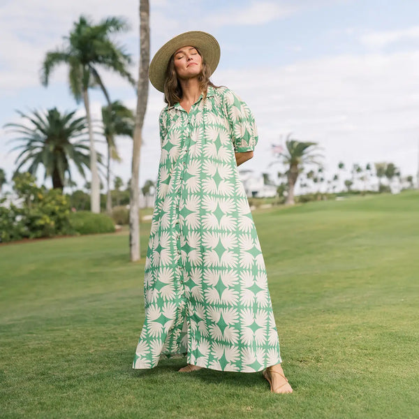 Viridian Tile Oasis Dress