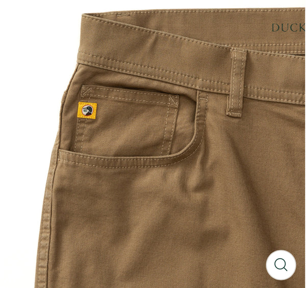 Classic Fit Pinpoint Canvas Five-Pocket WEATHERED OAK