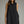 Solid Black Stand Collar Sleeveless Mini Dress