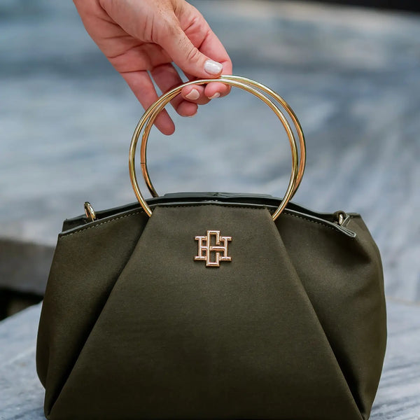 Brooks Bag with Rings Olive S