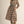 Black Multi Long Sleeves Button Down Floral Midi Dress w Belt