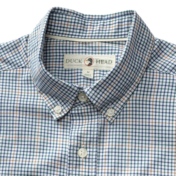 Cotton Twill Sport Shirt - Midnight Teal