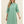 Green Stripe Button Down Mini Dress