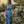 Jaylan Embroidered Sleeveless Maxi Dress Lt Blue