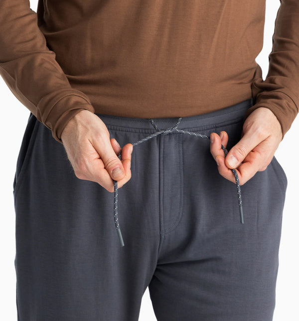 Men's Bamboo Lightweight Fleece Jogger - Storm Cloud