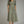 Olive Floral Print Puff Sleeve Midi Dress w Front Zipper Closure