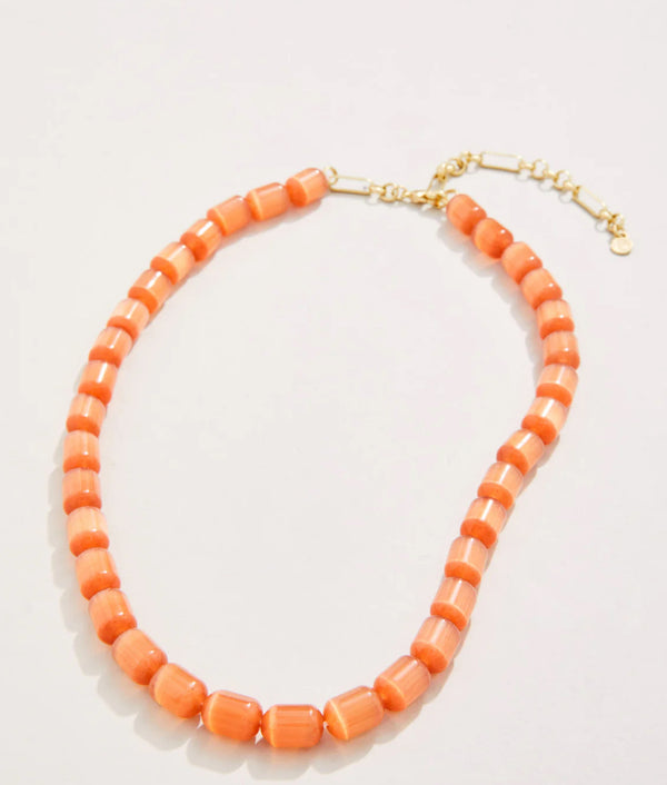 Mystic Stone Necklace Optic Peach
