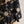 Black Floral Embroidered Puff Sleeve Midi Dress