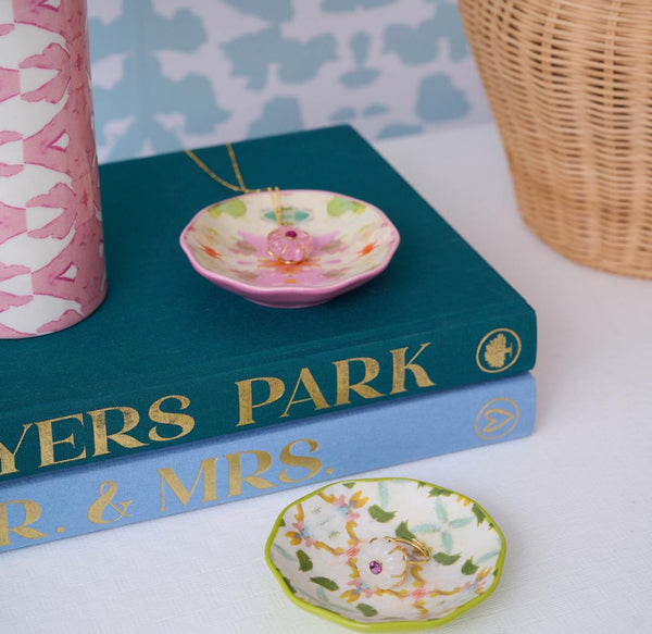 Dogwood Ceramic Ring Dish