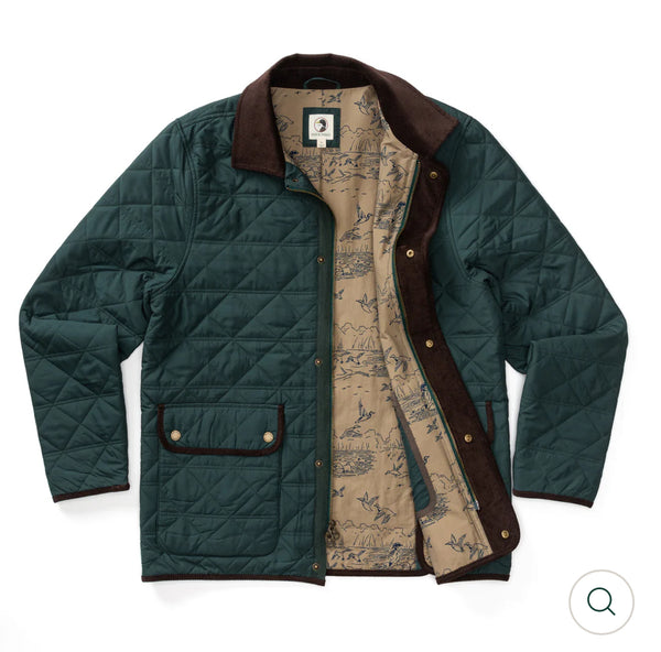 Fremont Lodge Performance Quilted Jacket Spruce Green