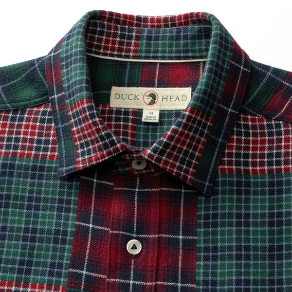 Cotton Flannel Sport Shirt - Multi