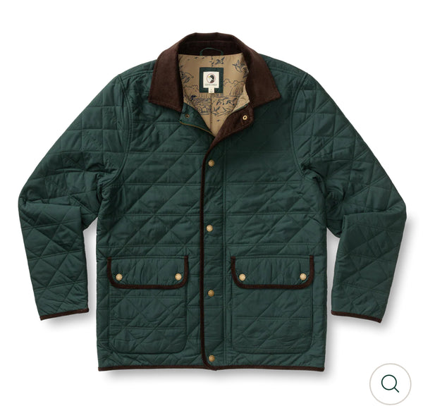 Fremont Lodge Performance Quilted Jacket Spruce Green
