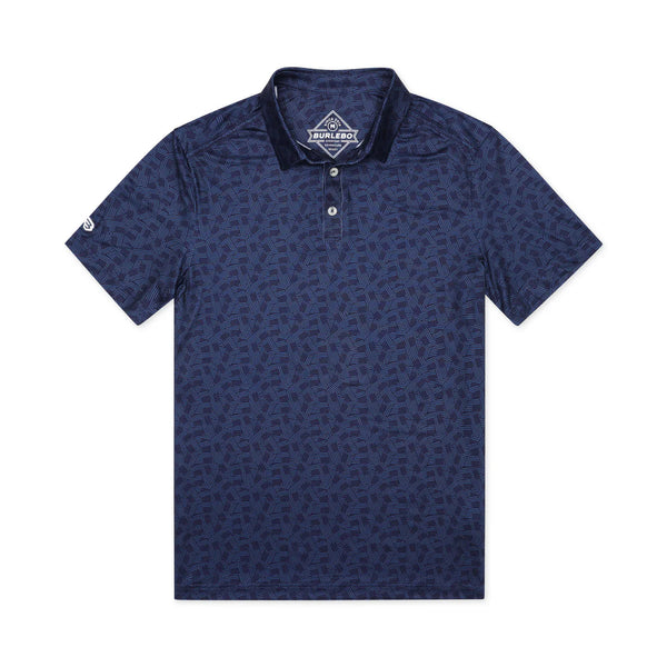 Performance Polo - Stars and Stripes - Navy