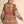 Purple & Olive Border Print Button Down Mini Dress