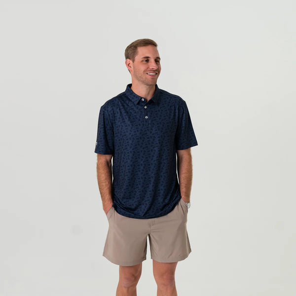 Performance Polo - Stars and Stripes - Navy