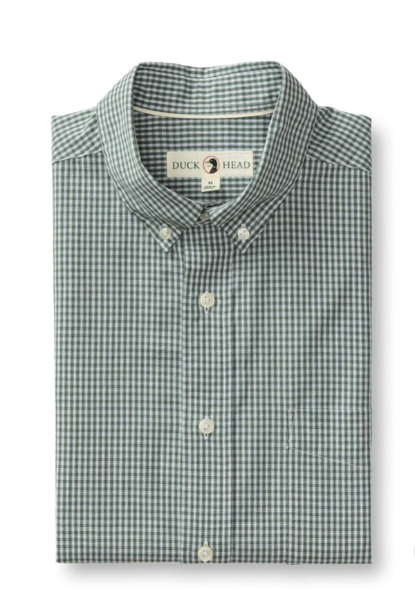 Cotton Cashmere Poplin Sport Shirt - Duck Green