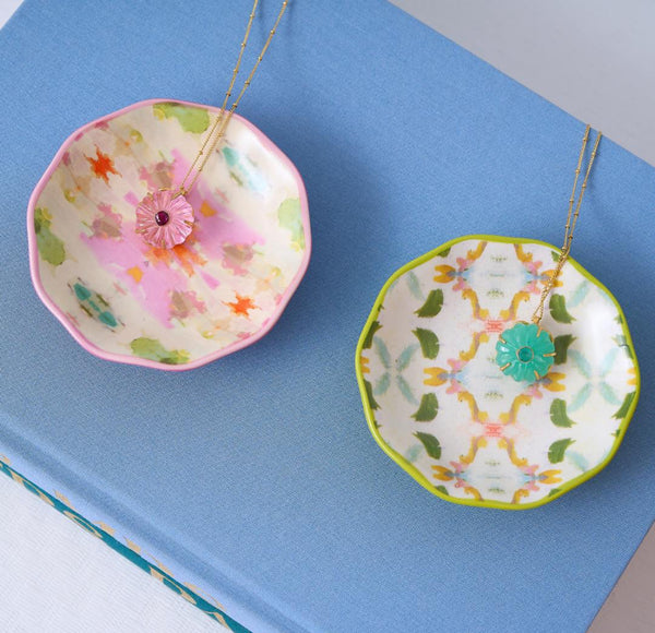 Dogwood Ceramic Ring Dish