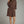Espresso Solid Balloon Sleeve Knit Mini Dress