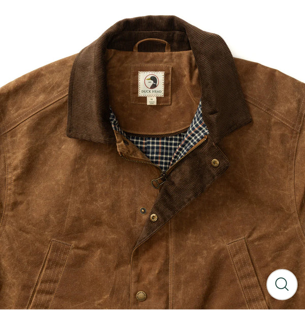 Waxed Duck Canvas Jacket BUCKSKIN