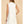 Off- White Sleeveless Dropped Waist Relaxed Fit Shirt Dress
