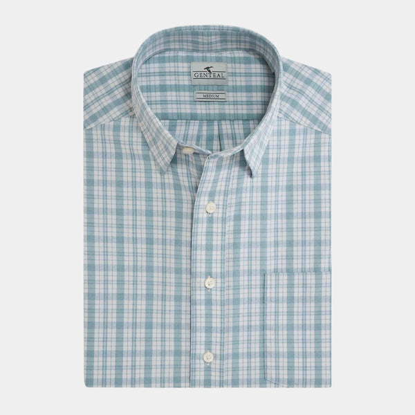 Hudson Royal Oxford Sport Shirt - Stonewash