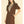Corduroy Emboidery Detailed Mini Dress | Chocolate