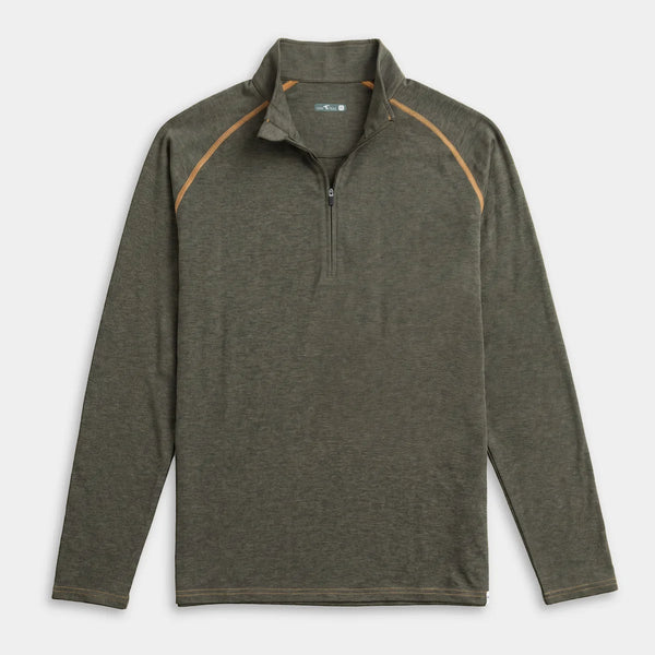 Green Heather Wander Quarter-Zip