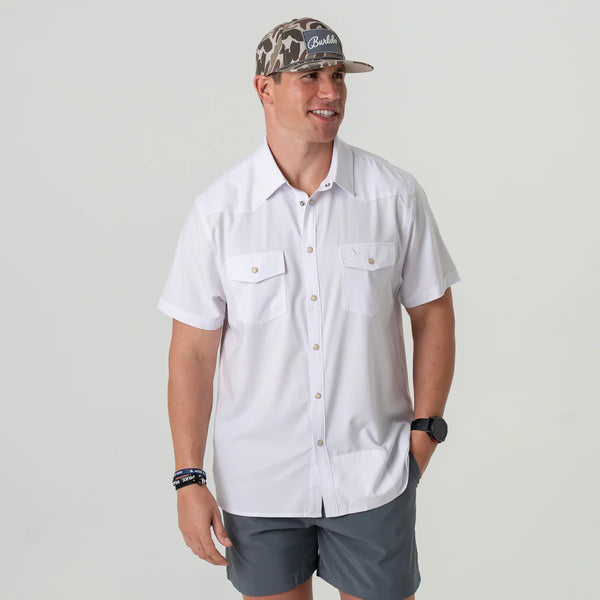 Performance Western Shirt - White