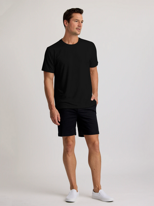 Men's Elevate Lightweight Tee - Black