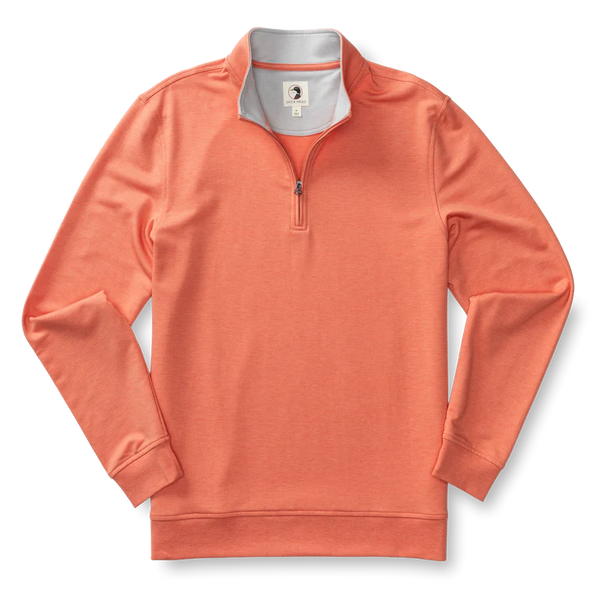 Dunmore Performance 1/4 Zip Pullover - Coral Heather