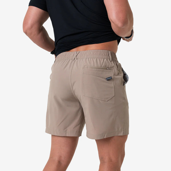 Everyday Short - Cobblestone Khaki - Duck Hunt Pocket
