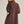 Solid Brown Short Puff Sleeve Mini Dress